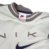 Nike 90s Embroidered Spellout Sweatshirt (S)
