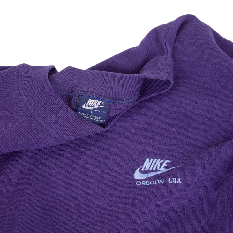 Nike 80s Oregon USA Embroidered Spellout Sweatshirt (M)