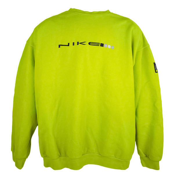 Nike 90s Embroidered Spellout Sweatshirt (XL)