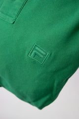 Grünes Poloshirt von FILA Detailansicht Logo