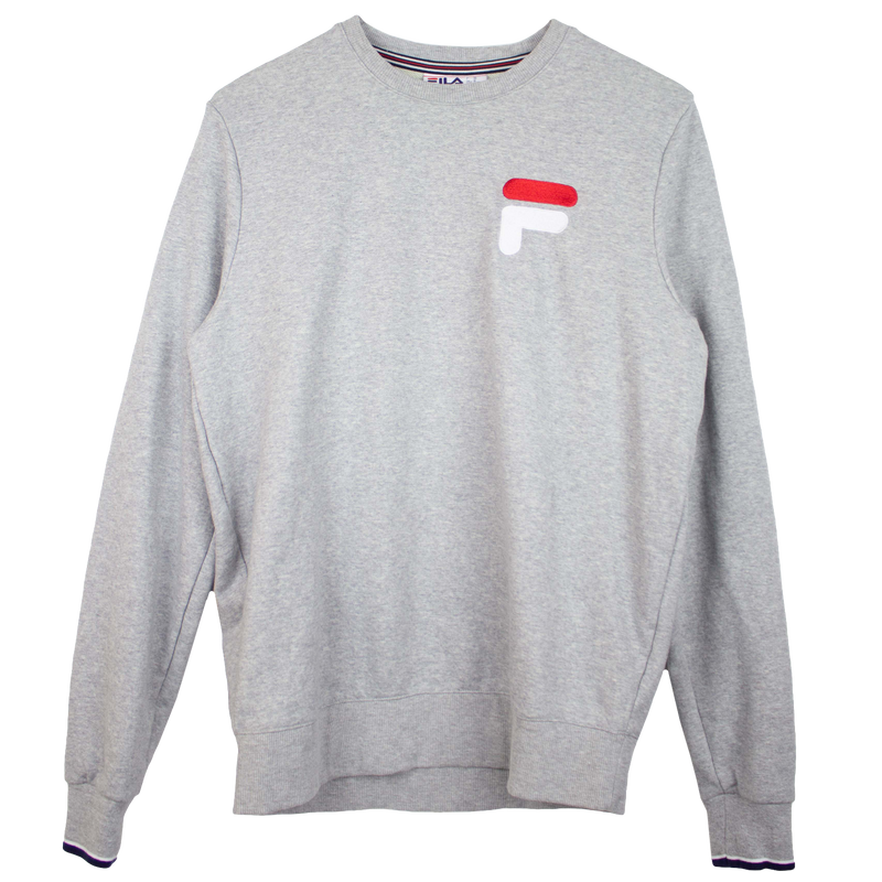 FILA Vintage Small Logo Patch Sweater (L)