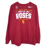 NIKE USC Trojans Rose Bowl Printed Longsleeve Burgundy (XL)