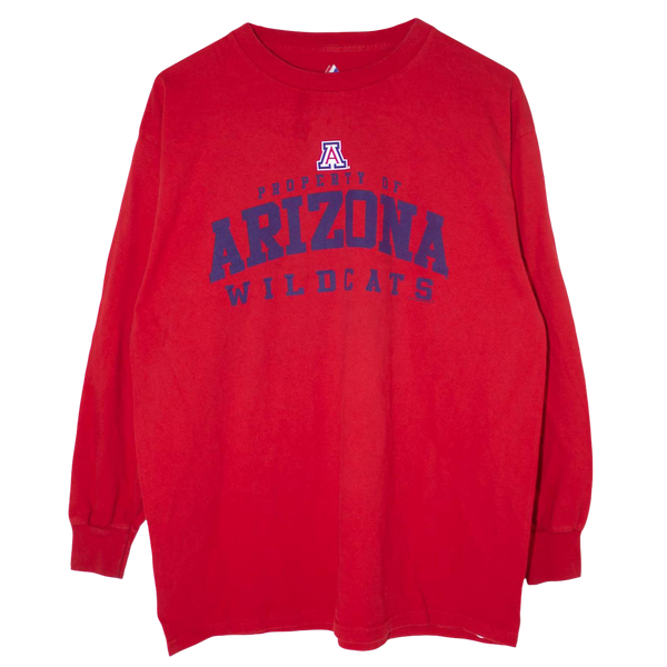 Arizona Wildcats Football Printed Longsleeve Red (XL)