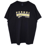 Purdue Boilermakers Printed Football T-Shirt Black (XXL)