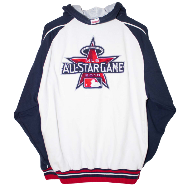 Vintage MLB Embroidered All Star Game 2010 Heavy Sweatjacket (XL)