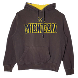 Colosseum Embroidered Michigan Hoodie Brown (XS)