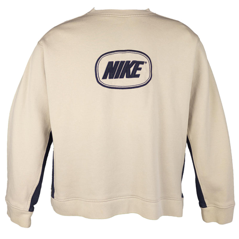 Nike 00s Embroidered Spellout Sweatshirt (M)