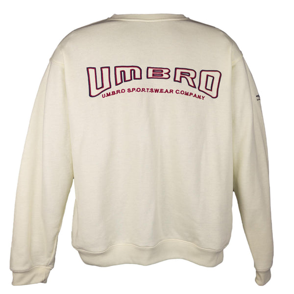 Umbro 90s Embroidered Spellout Sweatshirt (M)