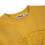 FILA 90s Embroidered Spellout Sweatshirt (L)