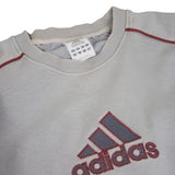 Adidas 00s Embroidered Spellout Sweatshirt (L)