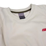 Nike 00s Small Patch Logo V-Neck T-Shirt (XL)