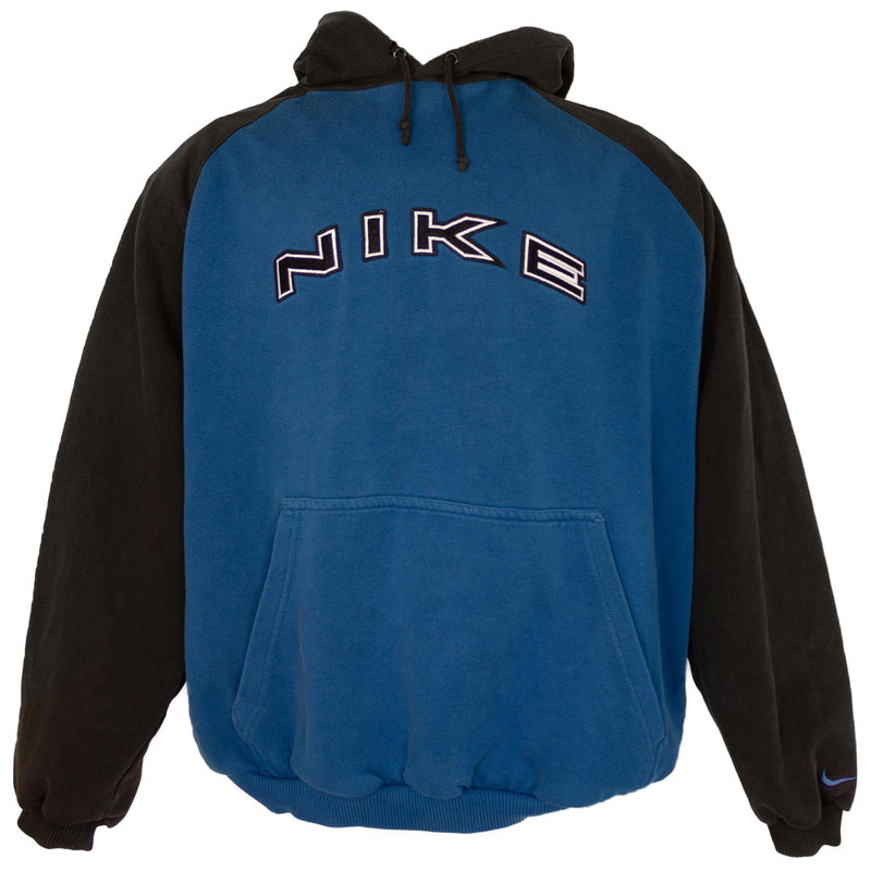 Nike 90s Embroidered Spellout Hoodie (M)