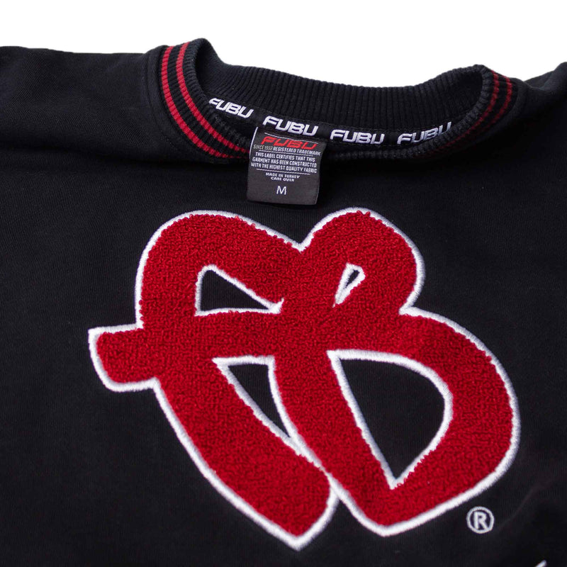 Fubu Vintage Embroidered Big Logo Sweatshirt (M)
