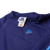 Adidas 90s Embroidered Small Logo Cropped Sweatshirt (M)