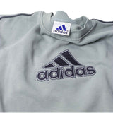 Adidas 90s Embroidered Big Logo Spellout Sweatshirt (M)