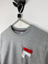 FILA Vintage Small Logo Patch Sweater (L)
