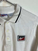 Reebok Embroidered Small Logo Poloshirt White (S)